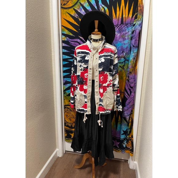 π Lovely flower artistic modern jacket - Picture 10 of 11